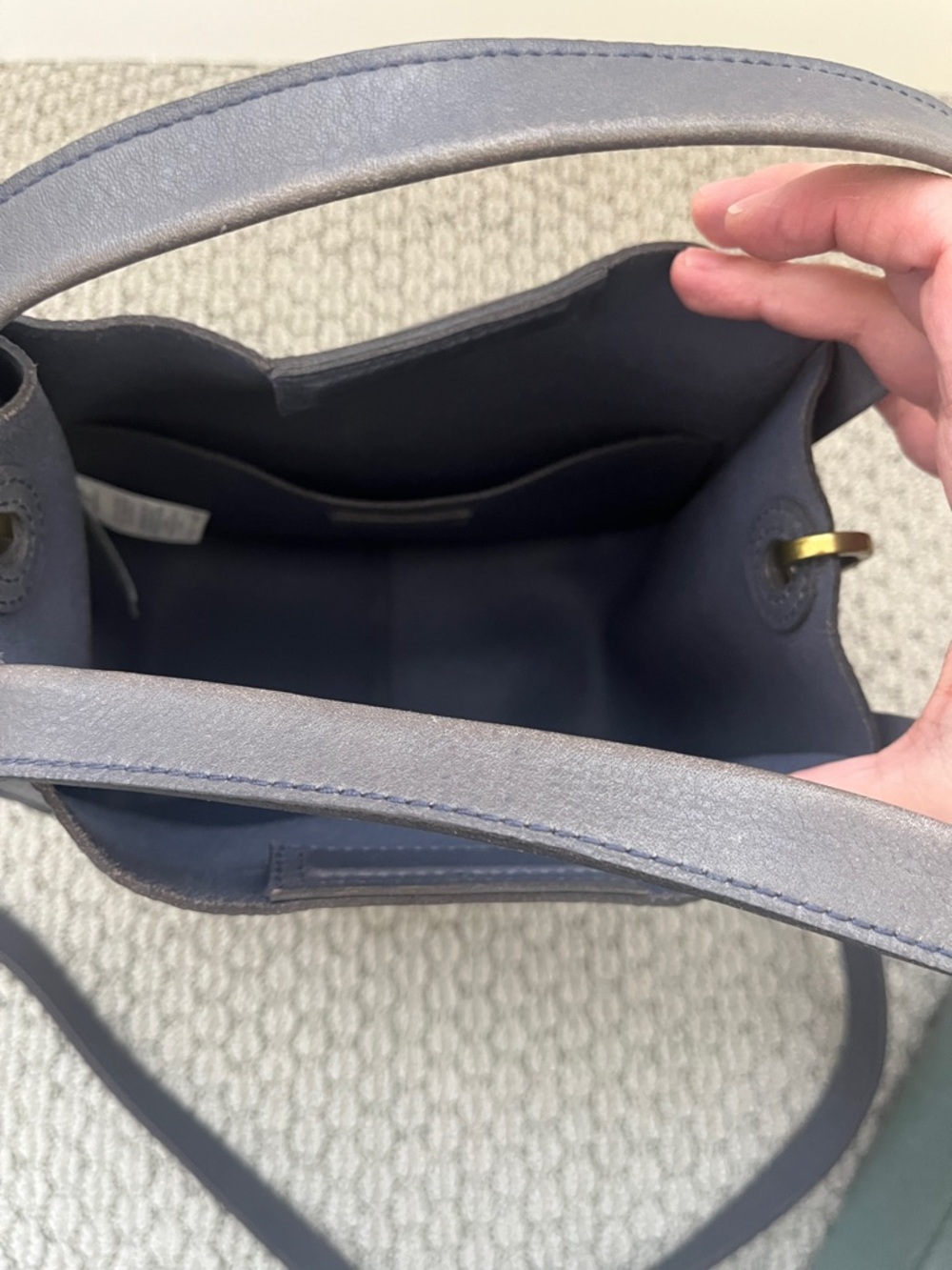 MADEWELL crossbody cow hide purse - Picture 4 of 15